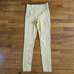 ALL ACCESS nyc Women's Size S Yellow Activewear Leggings